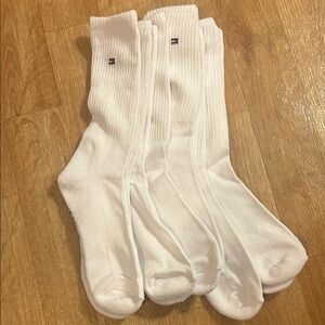 Tommy Hilfiger Classic White Athletic Socks